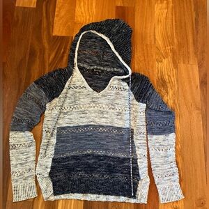 Two Sisters Blue Knit Top